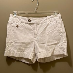 Banana Republic Women’s Martin Fit Shorts Size 6 White
